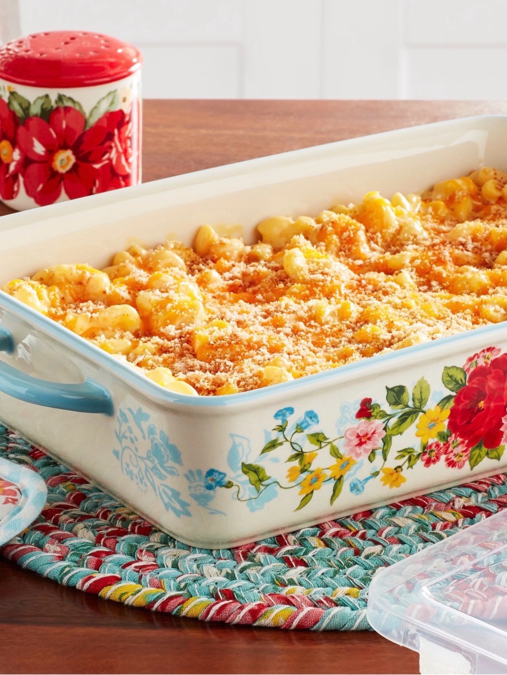 Pioneer Woman Sweet Rose Ceramic Casserole Dish